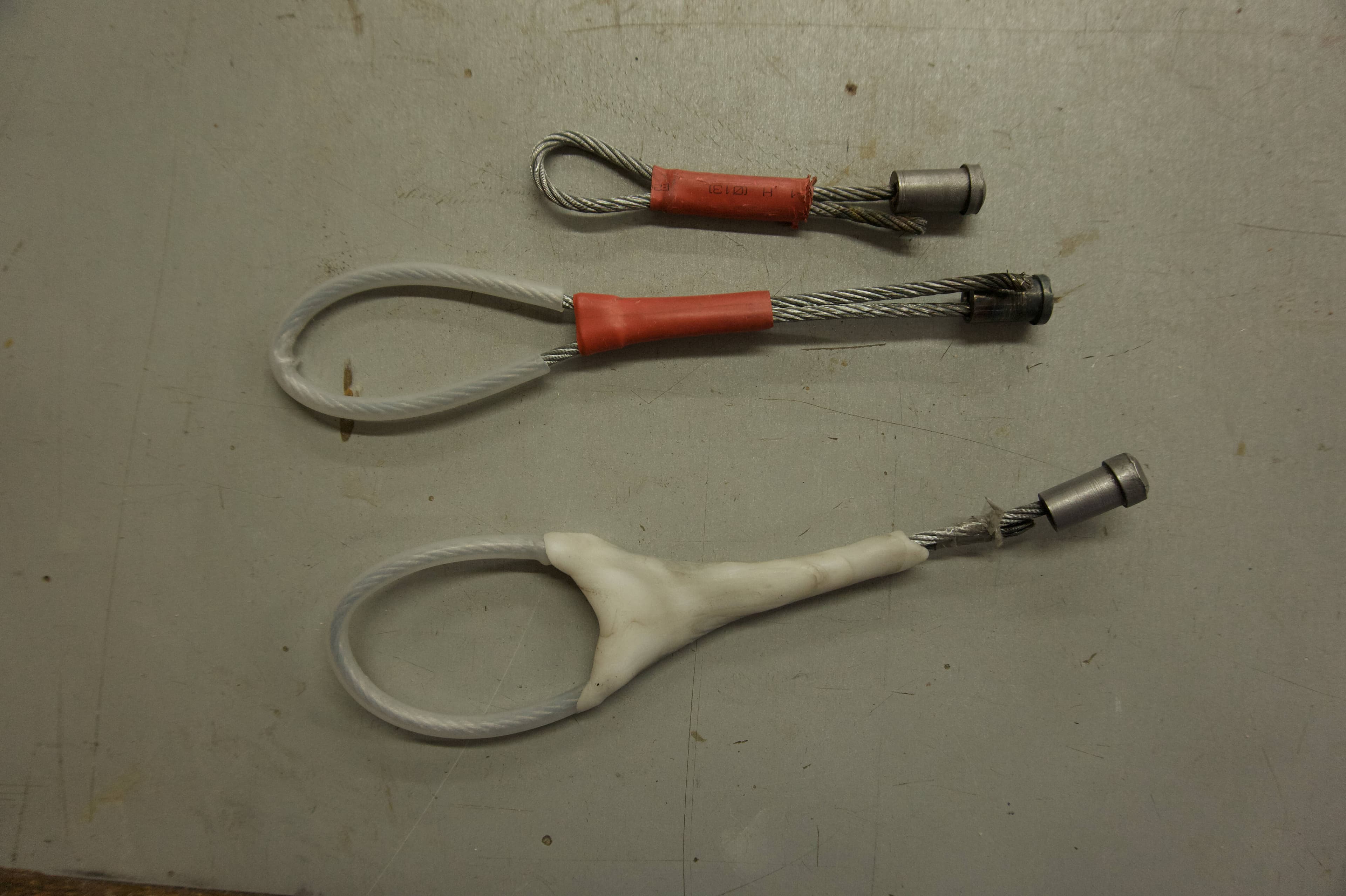 Three welded stems